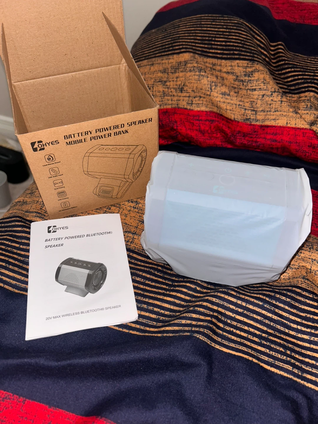 OHYES ZX0988 Battery Powered Bluetooth Speaker - photo 4
