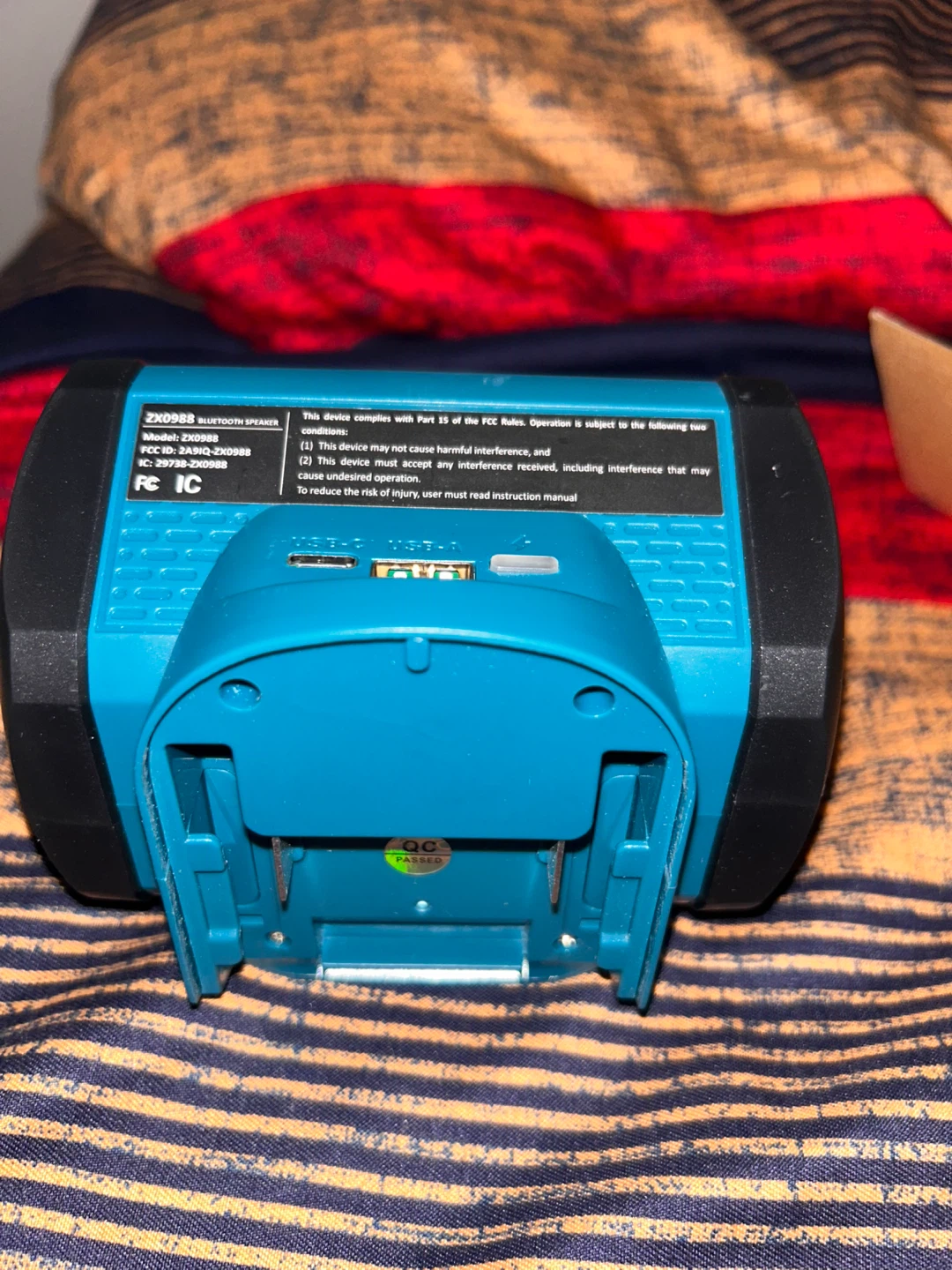OHYES ZX0988 Battery Powered Bluetooth Speaker - photo 5