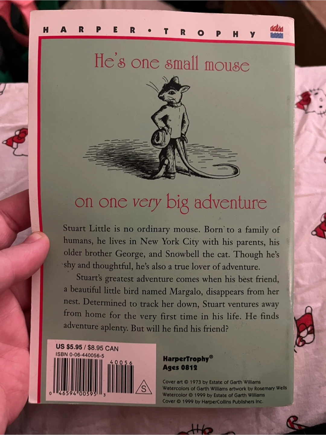 Stuart Little by E.B. White - Harper Trophy - photo 2