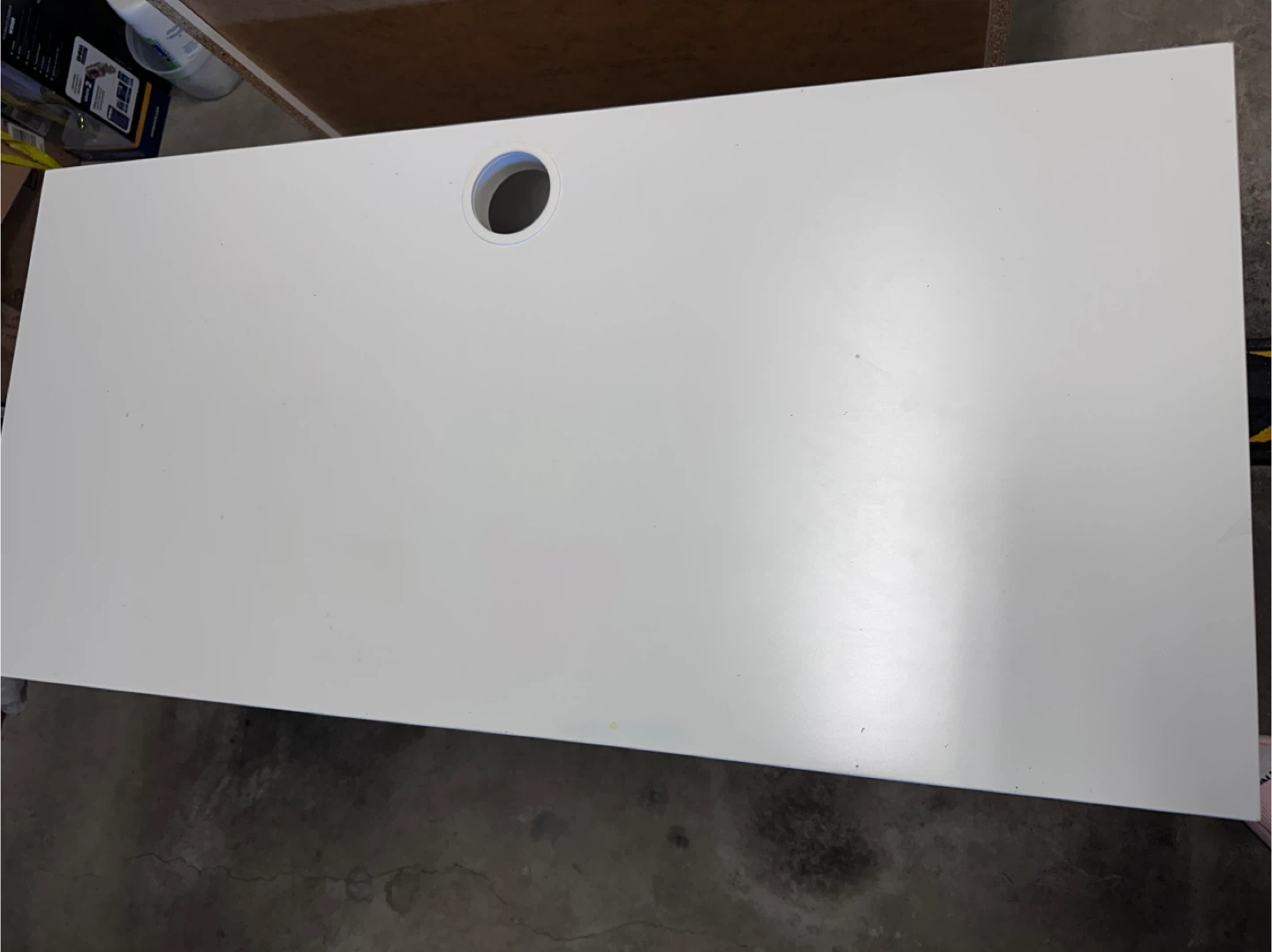 IKEA MICKE Desk - White with free chair - photo 3