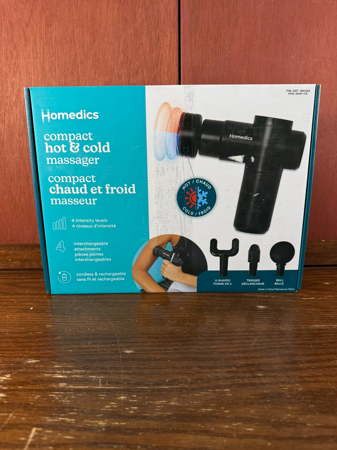 Homedics Compact Dual-Action Hot and Cold Massager - photo 2