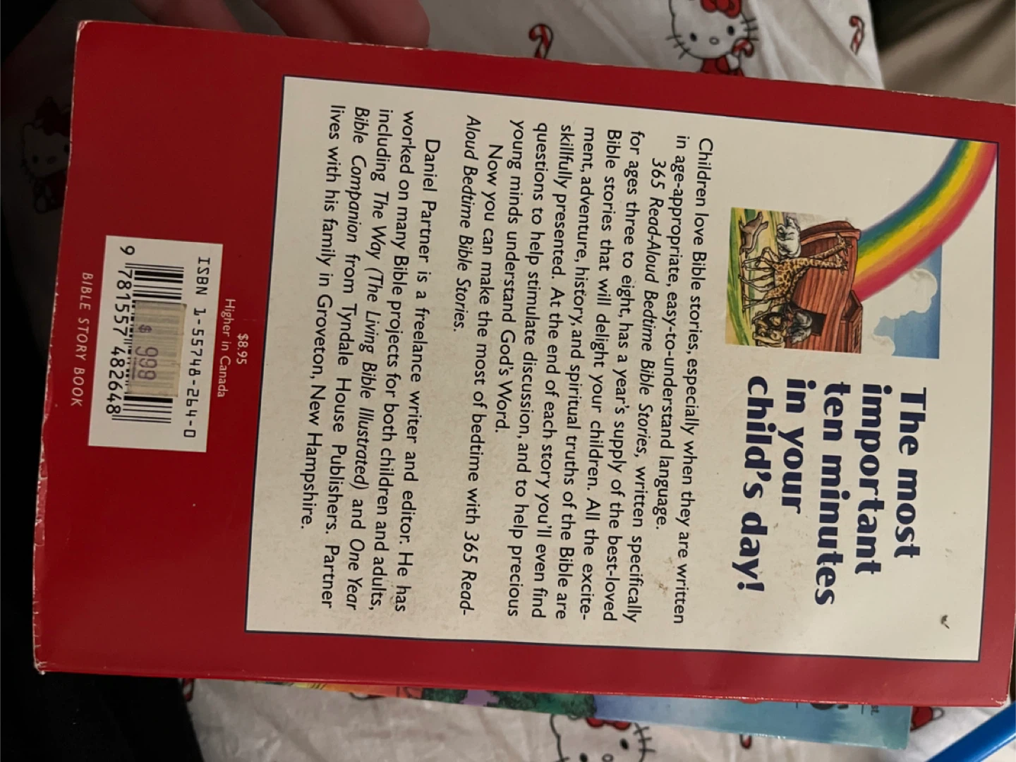 365 Read-Aloud Bible Bedtime Stories Book - photo 2