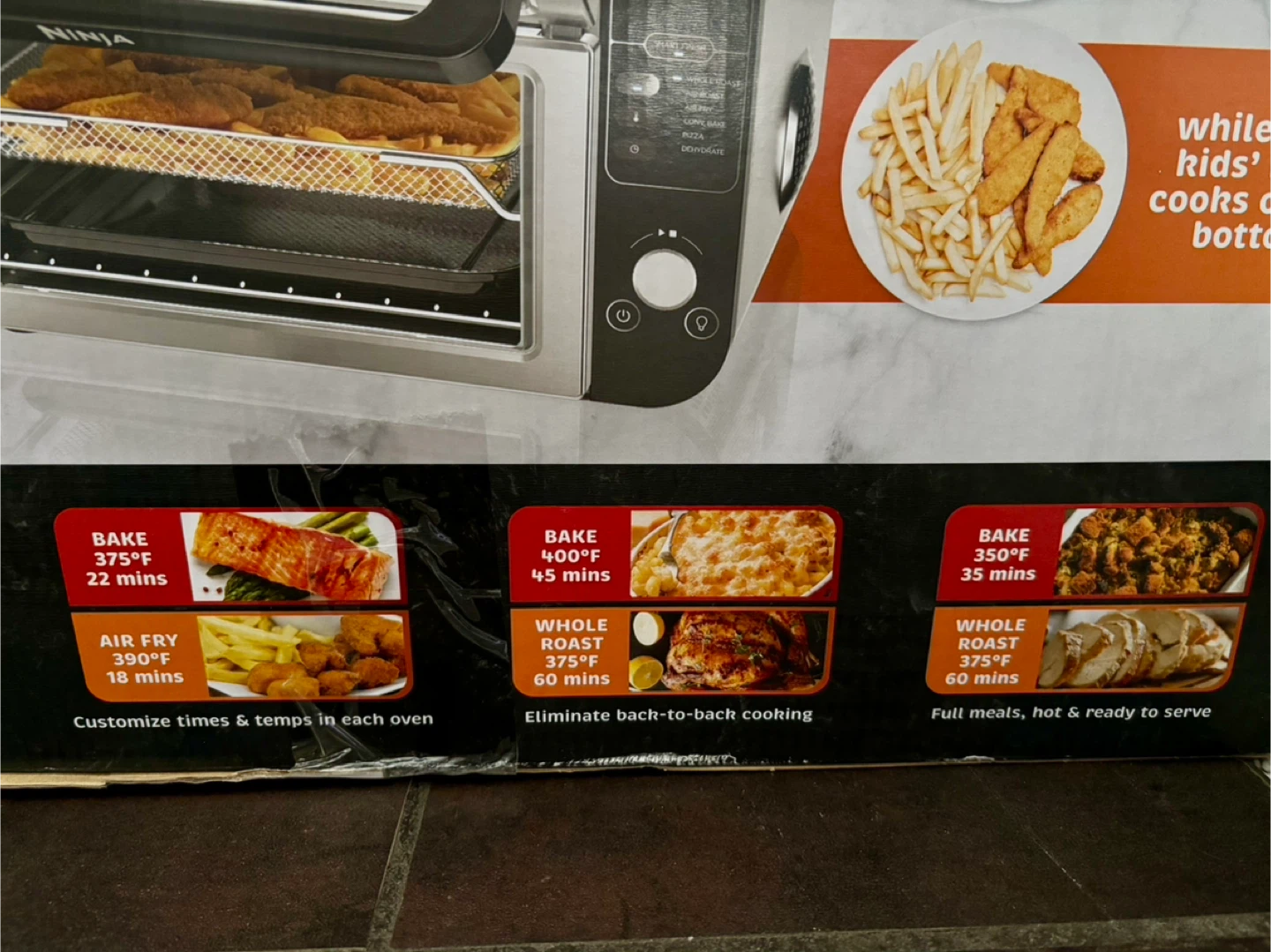 New Ninja Double Door 12-in-1 Countertop Oven & Air Fryer - photo 5