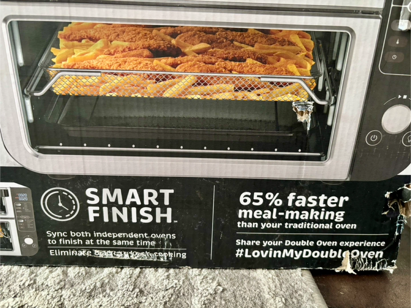 New Ninja Double Door 12-in-1 Countertop Oven & Air Fryer - photo 4