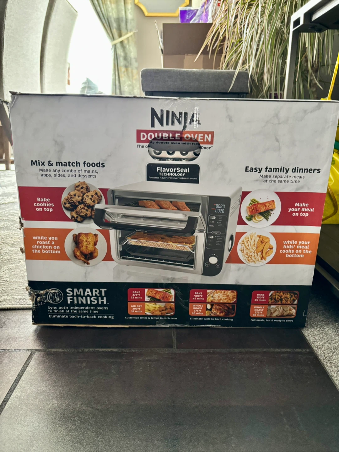 New Ninja Double Door 12-in-1 Countertop Oven & Air Fryer - photo 3