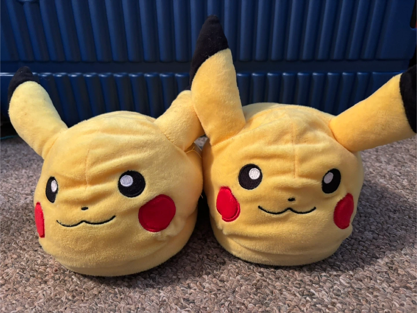 Pikachu Plush Slippers