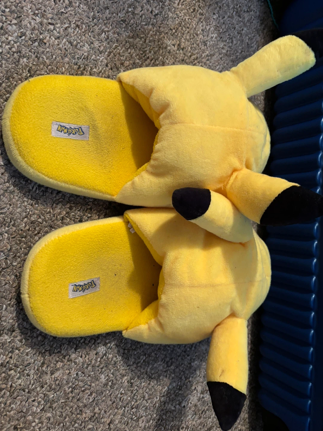 Pikachu Plush Slippers - photo 2