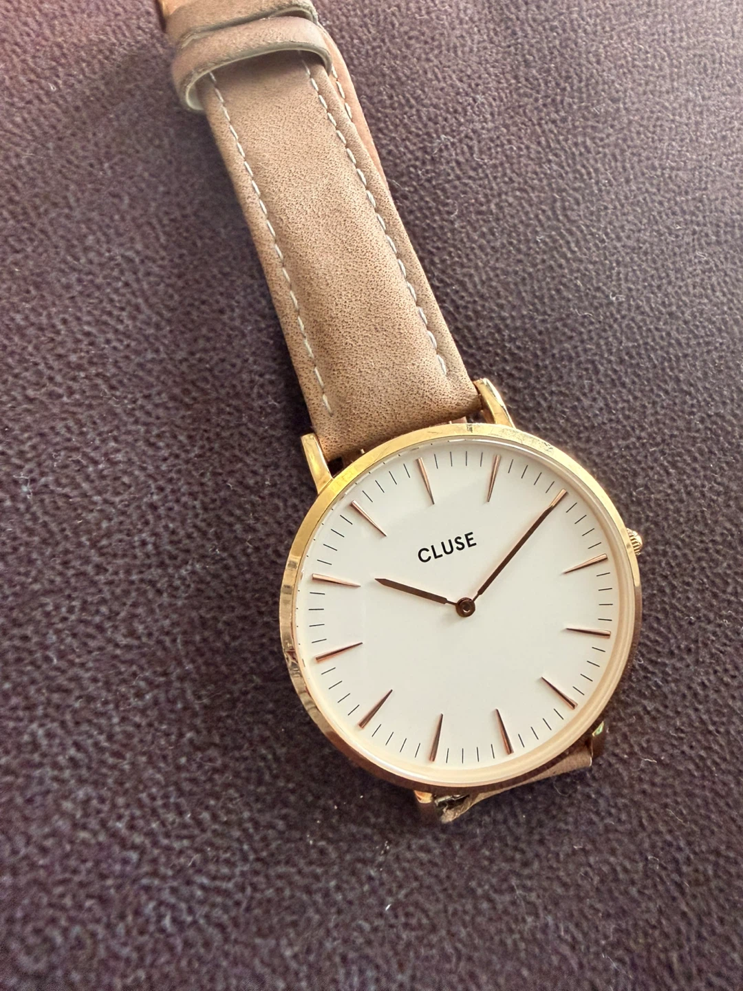 CLUSE Watch with Beige Strap