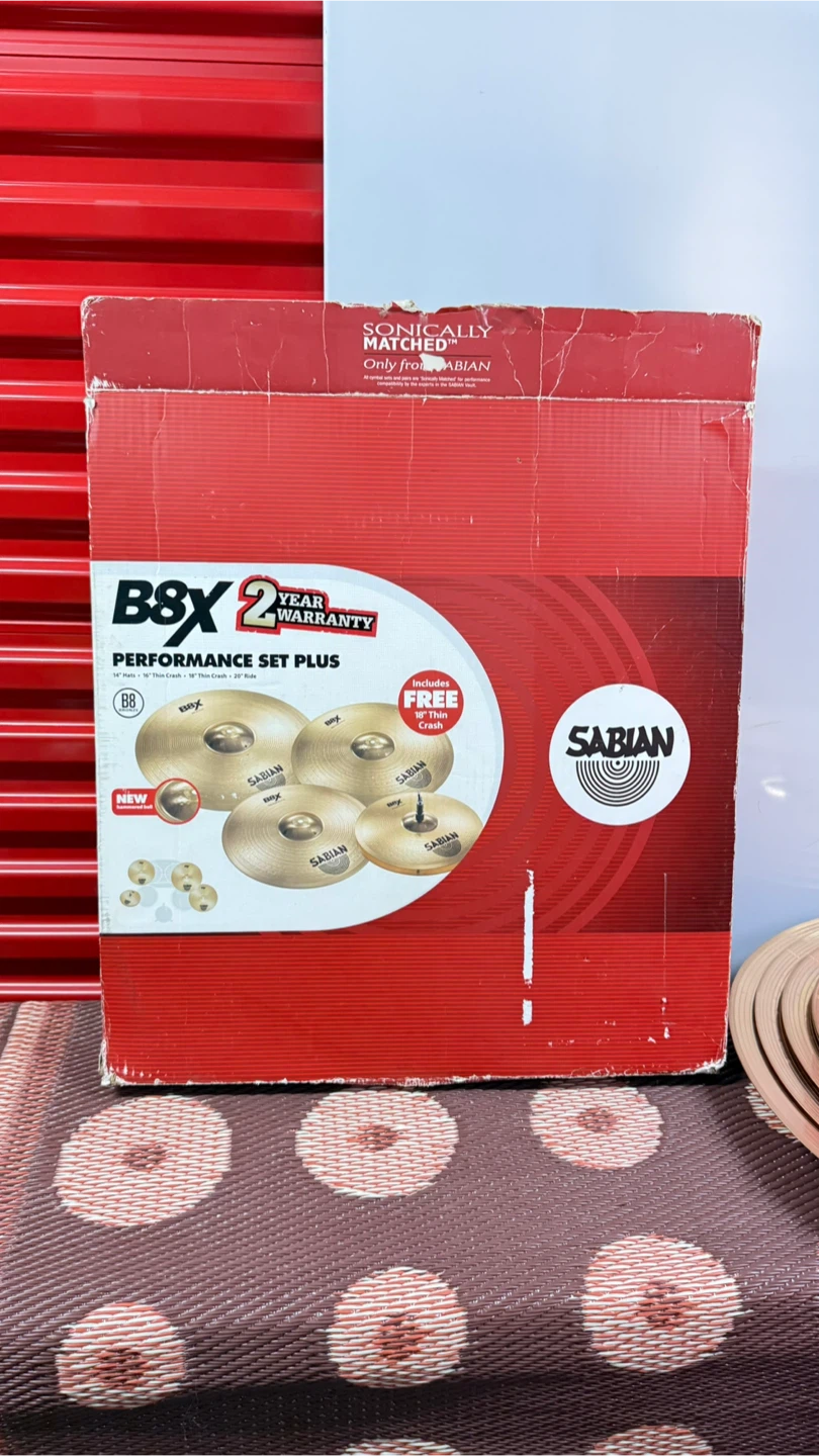 SABIAN B8X Performance Set Plus Cymbal Set - photo 4
