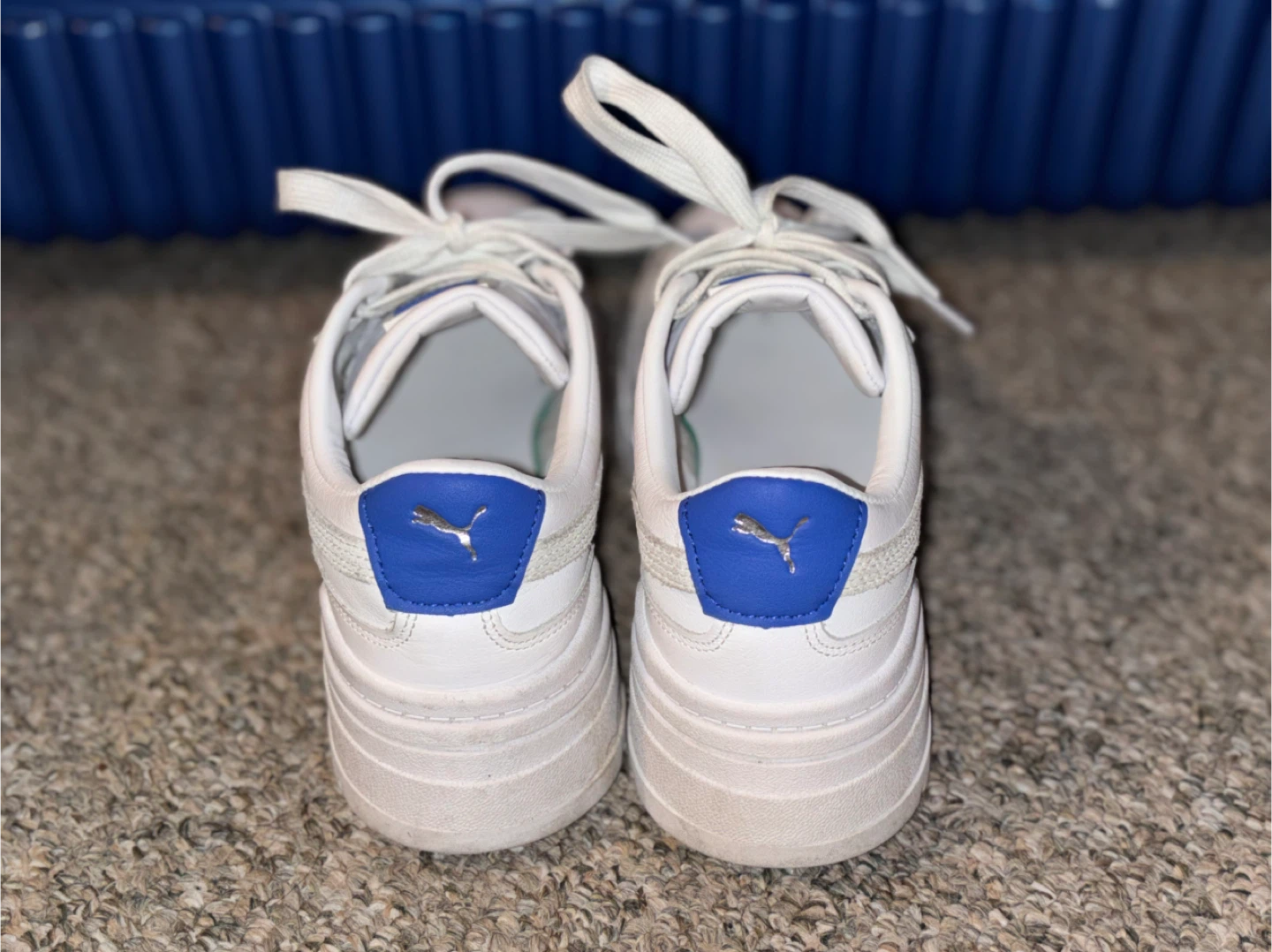 Puma White Platform Sneakers - photo 2