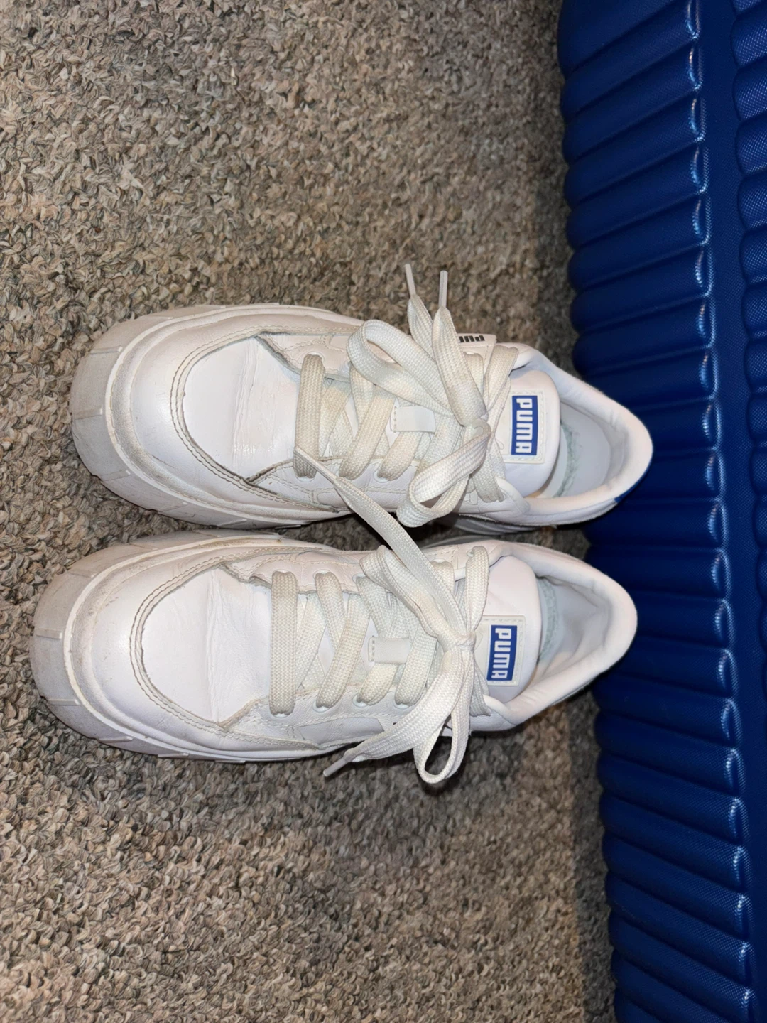 Puma White Platform Sneakers - photo 3
