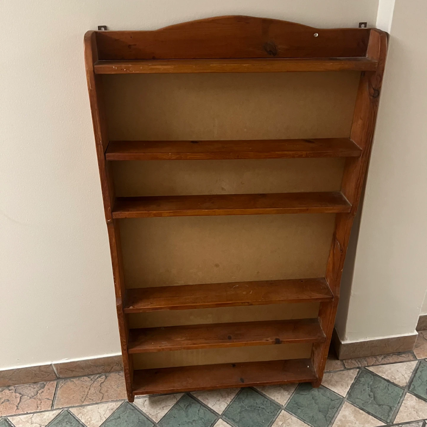 Wooden Wall Shelf 27 x 48 “