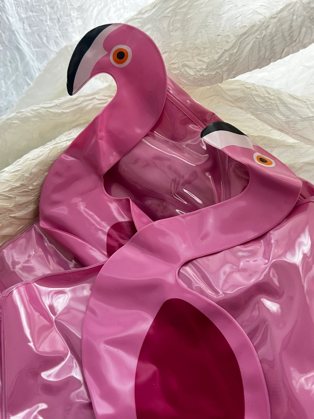 Pink Flamingo Inflatable Arm Floats - photo 2