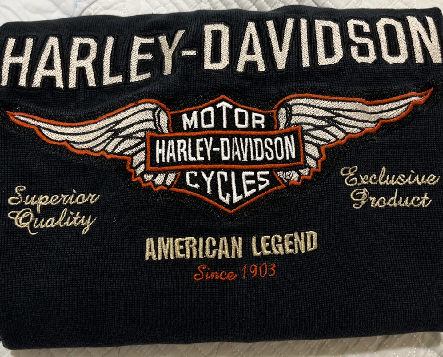 Vintage Harley-Davidson Embroidered Long Sleeve (until May)