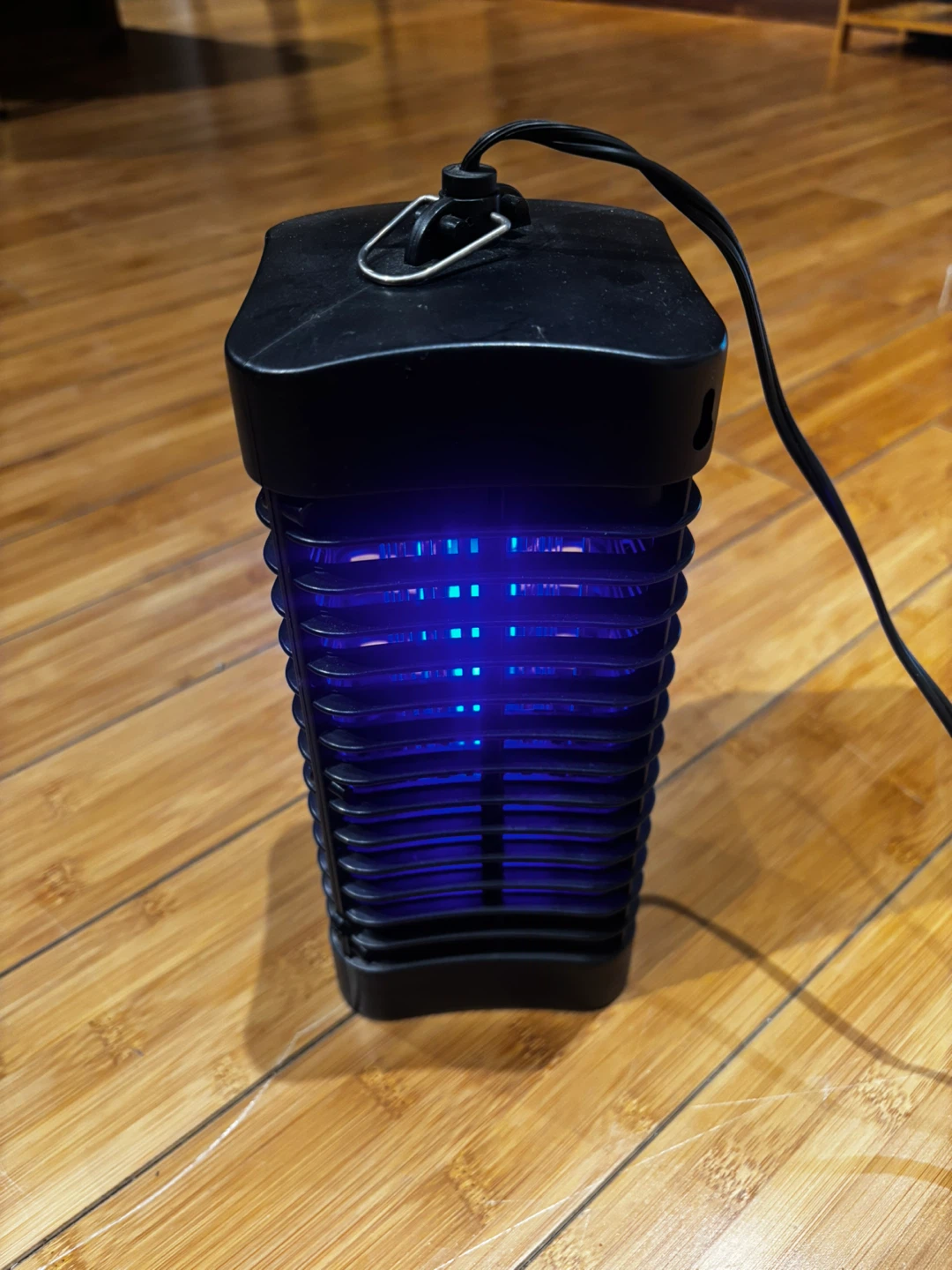 Black Electric Bug Zapper Lantern