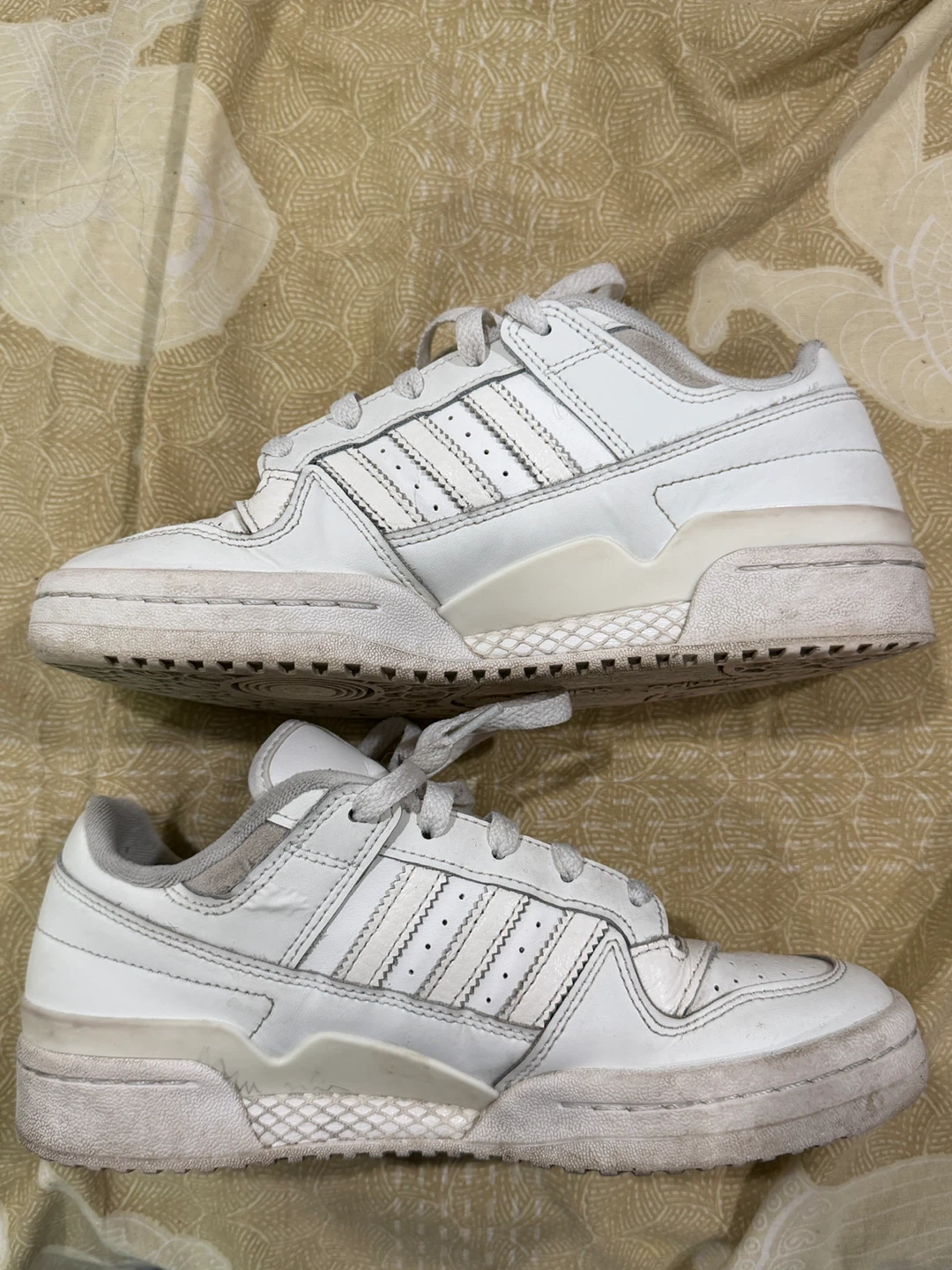 White Adidas Forum Low Sneakers - photo 4