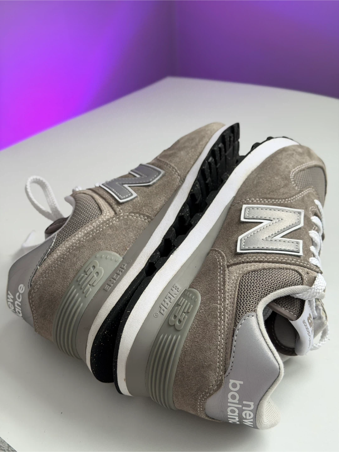 New Balance 574 Classic Grey Sneakers - photo 2