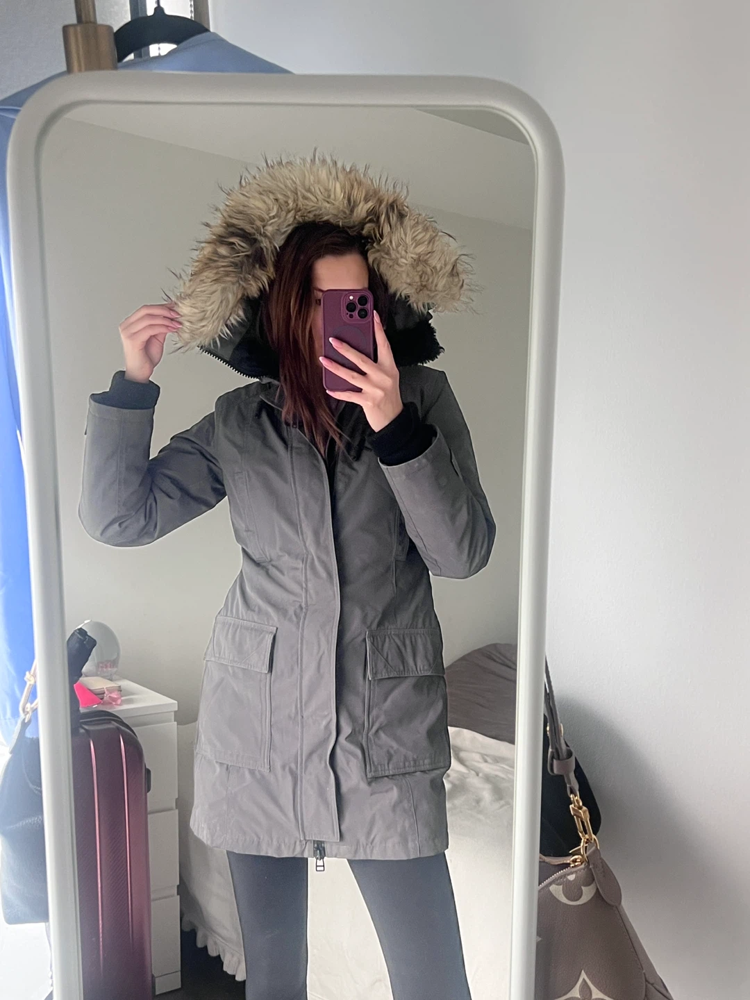 Tna Bancroft Parka Grey Size M