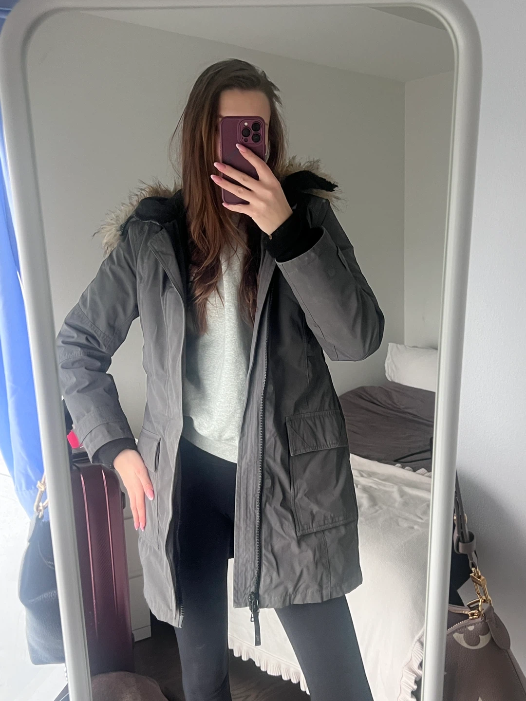Tna Bancroft Parka Grey Size M - photo 2