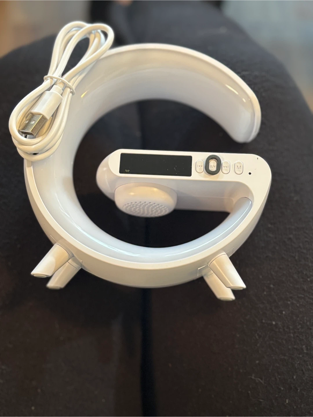 🧡NEW IN BOX Smart Alarm Clock + Sound + Wireless Charging - photo 5