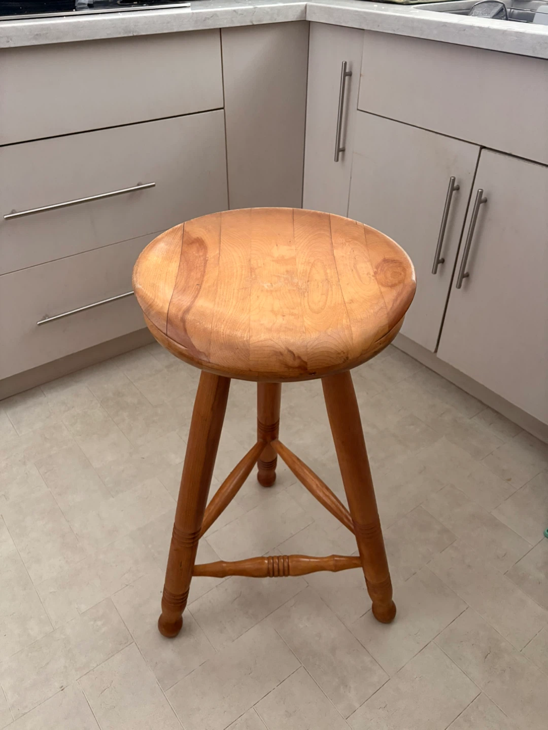 Wooden Bar Stool