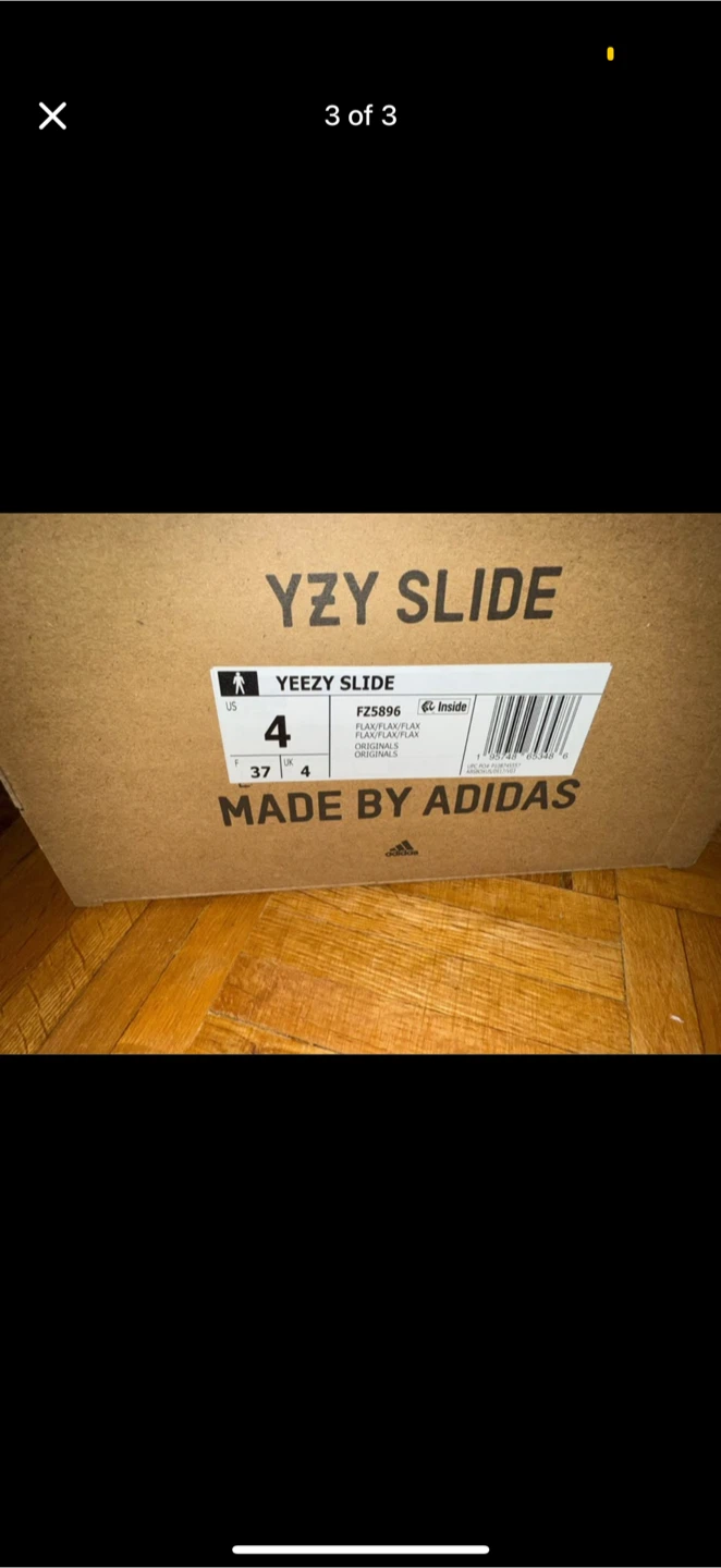 Adidas Yeezy Slide Size 4 - photo 3