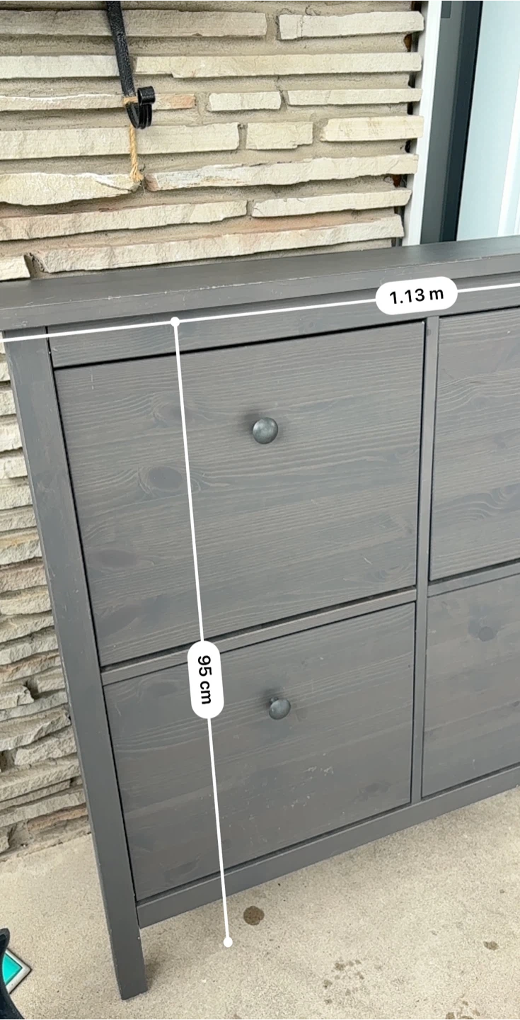 IKEA Shoe Cabinet - Grey - photo 3