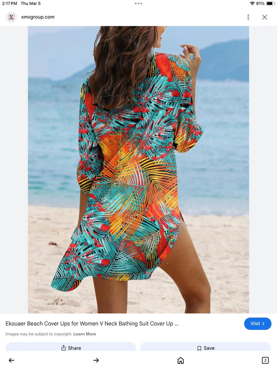 NWT Women's stylish Swimsuit Cover-Up size L - photo 2