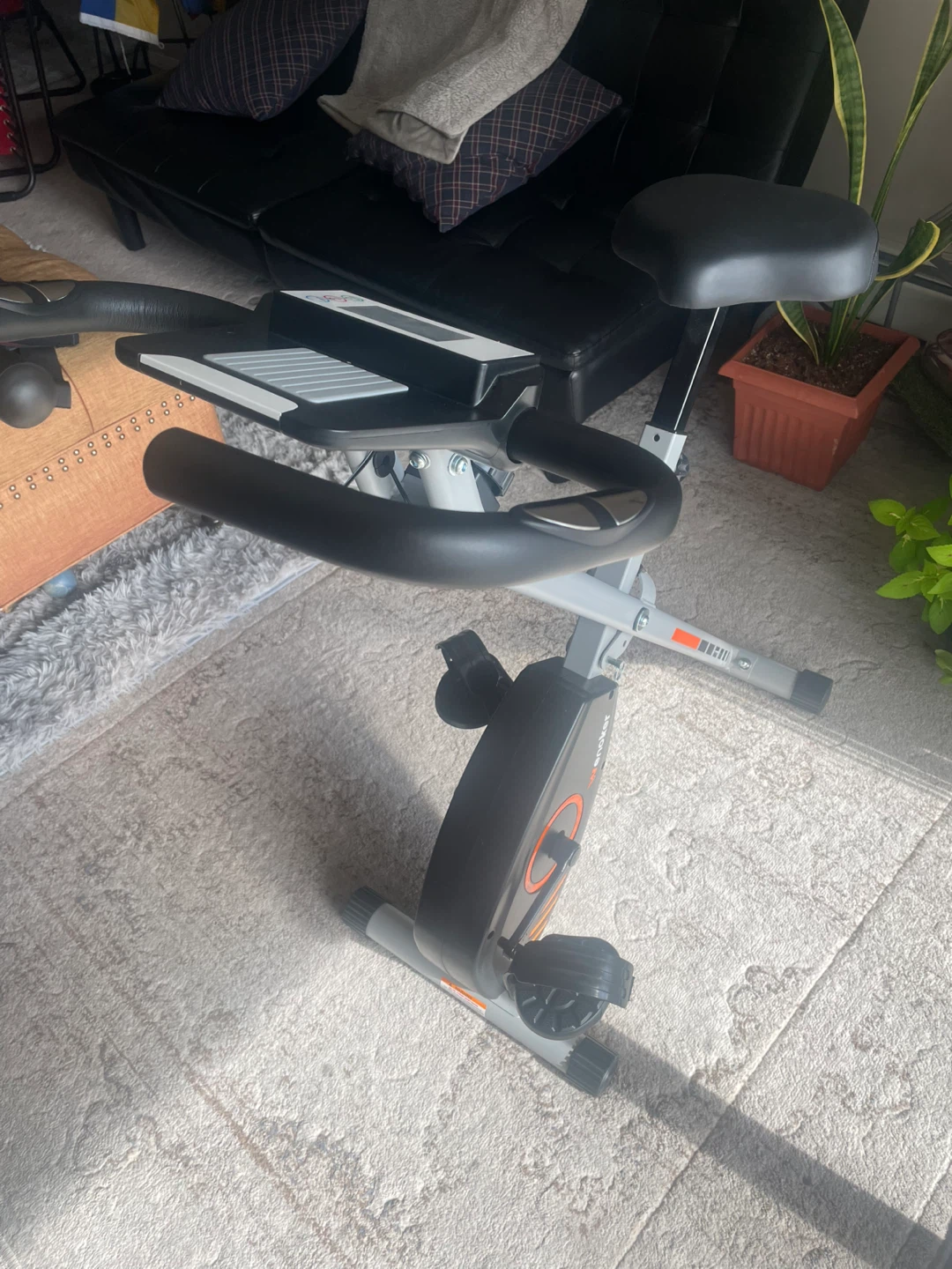 Stationary foldable Exercise Bike