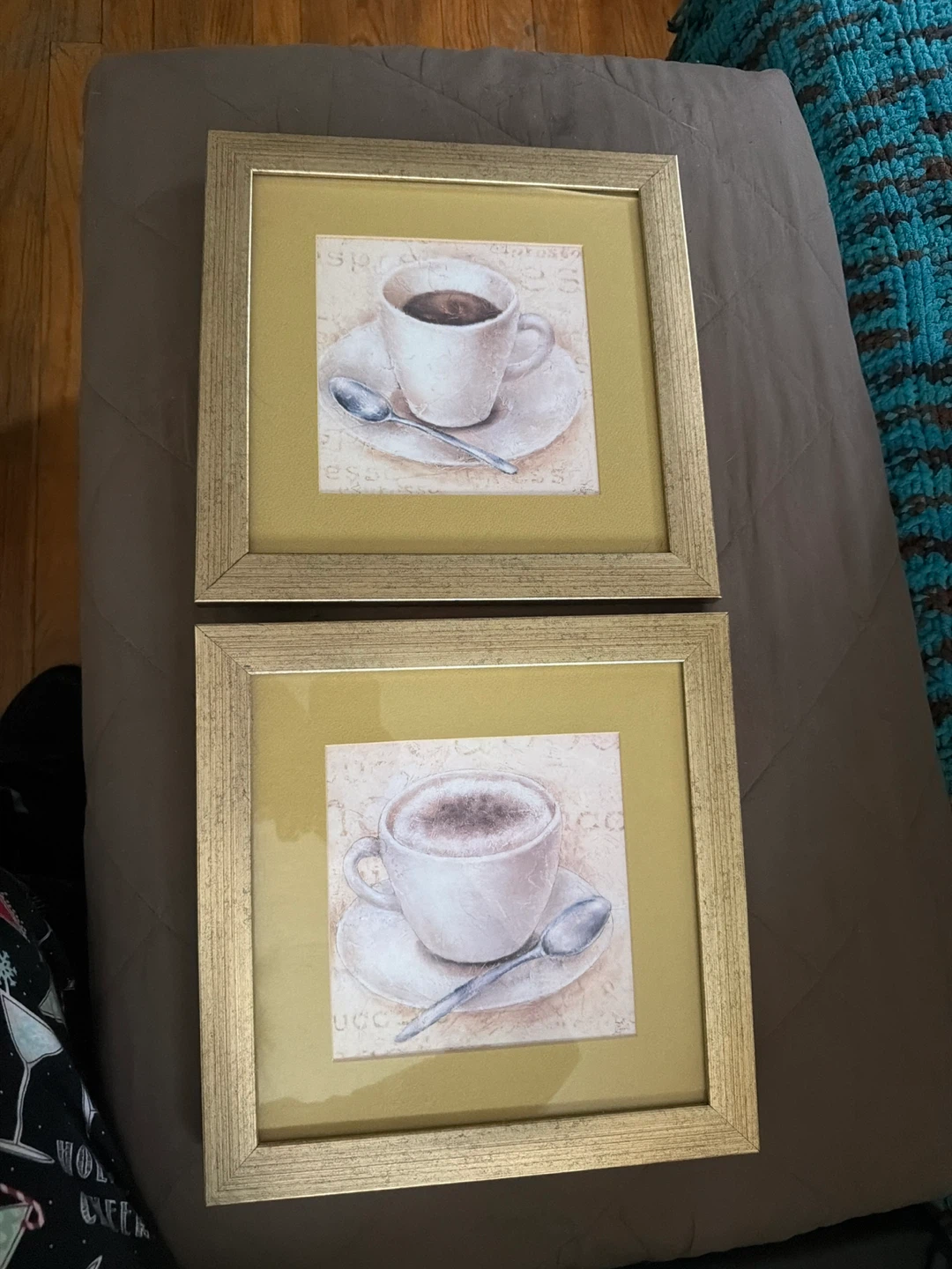 Set of 2 Framed Coffee Art Prints
