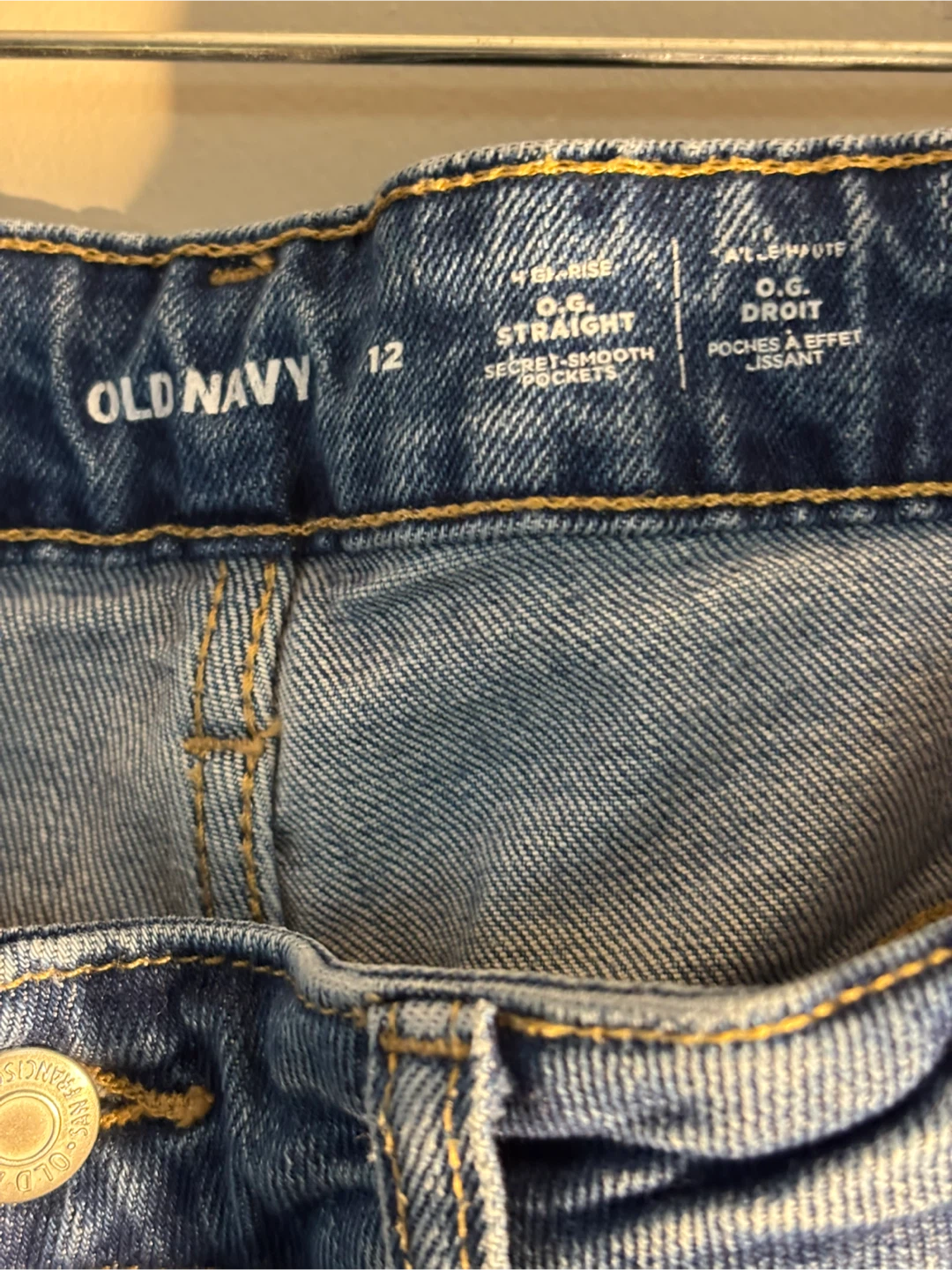 Old Navy Women's Size 12 O.G. Straight Jeans - photo 4