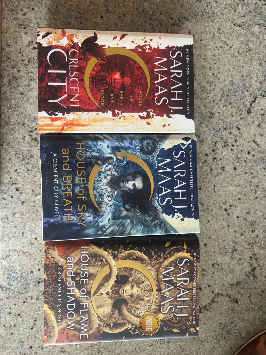 Sarah J. Maas Crescent City Novels (1-3, including Indie)