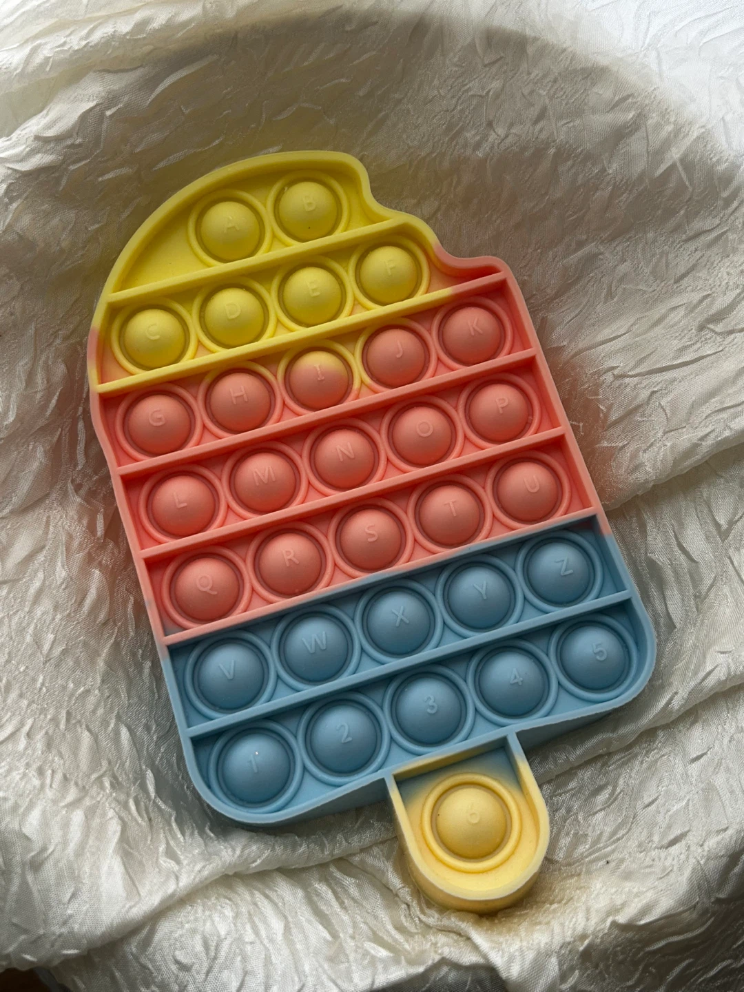 Alphabet and Number Pop It Toy