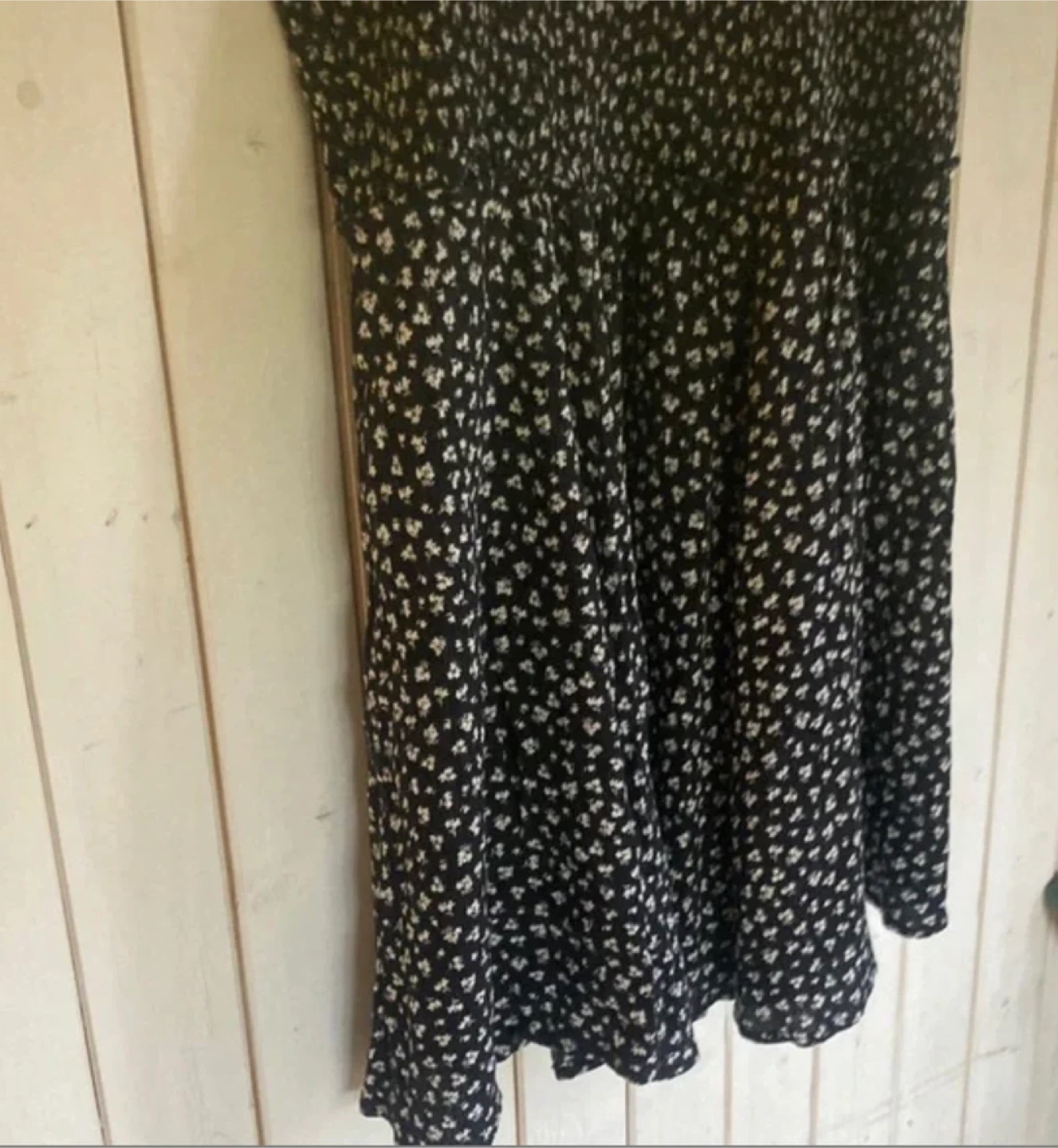 Floral Print Spaghetti Strap Fit & Flare Dress - photo 3