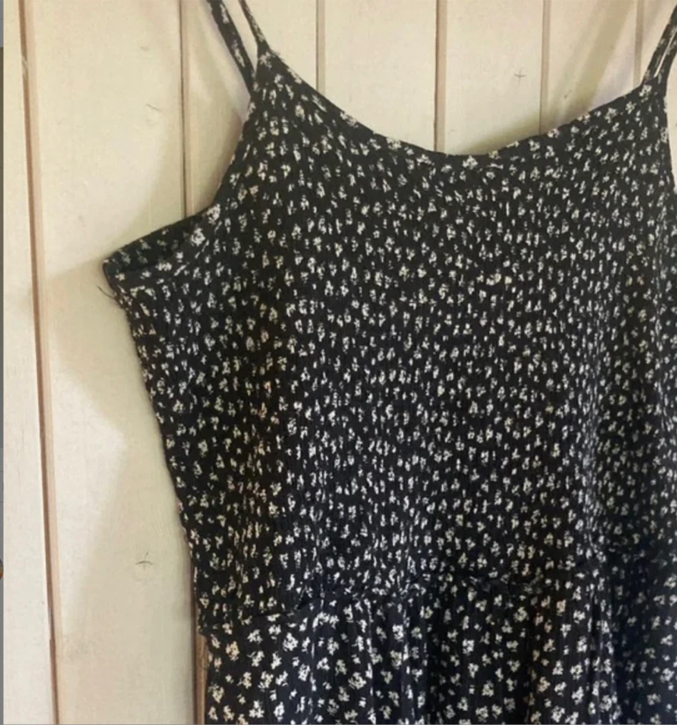 Floral Print Spaghetti Strap Fit & Flare Dress - photo 2