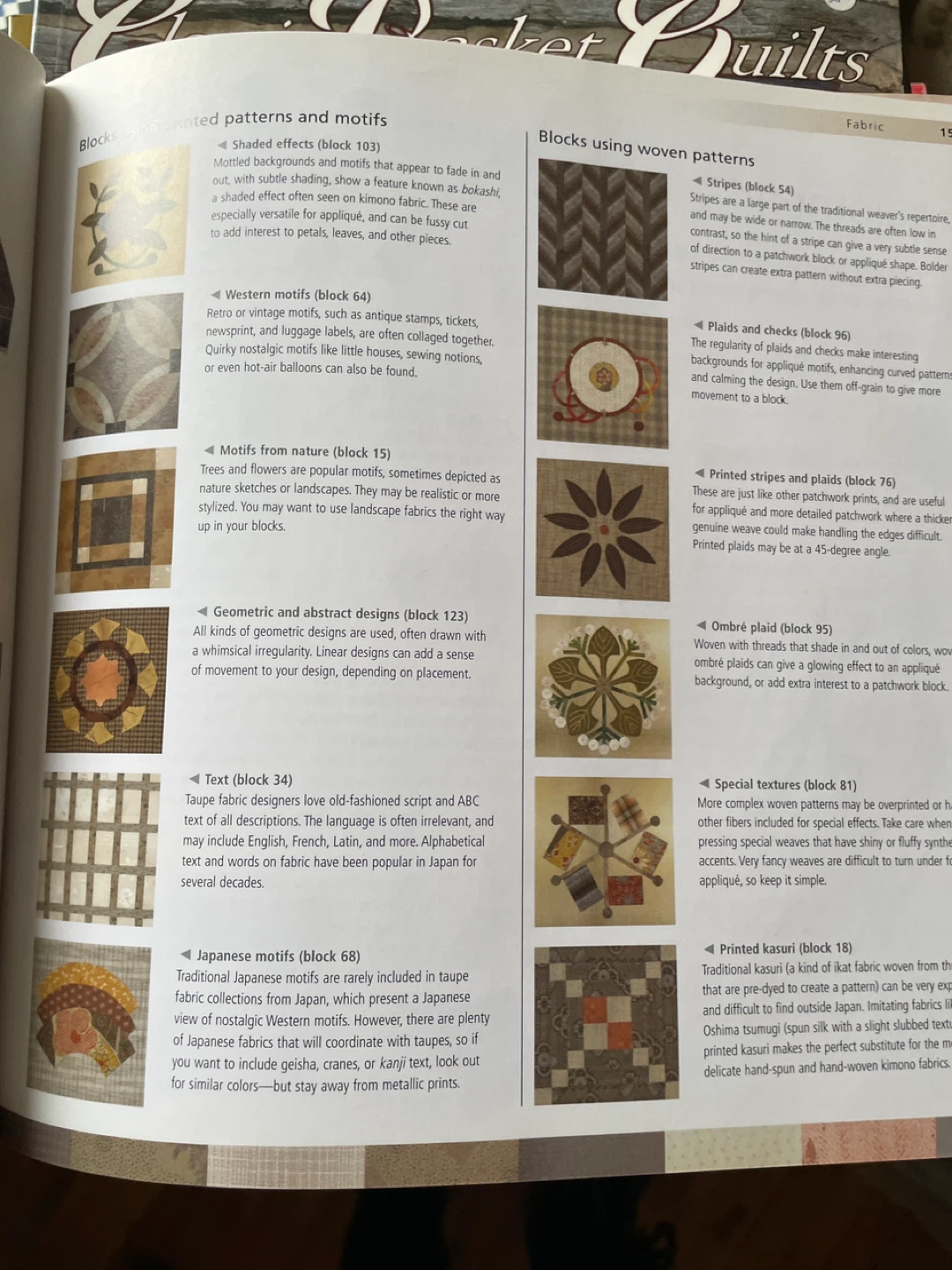 Japanese Taupe Quilts Book by Susan Briscoe - photo 3