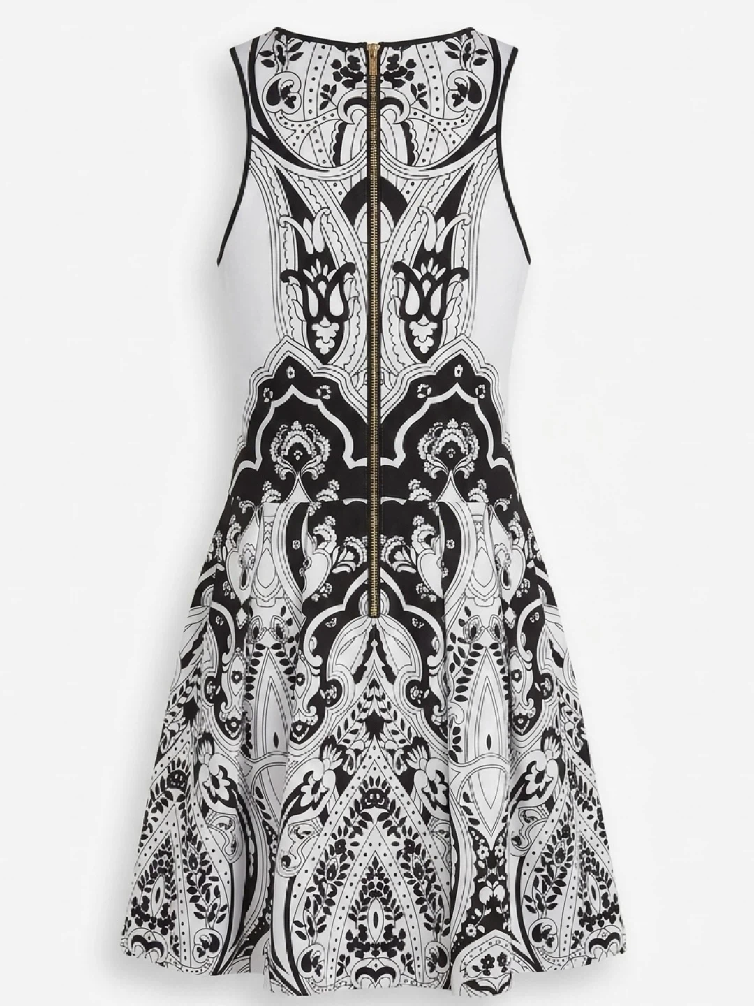 Sleeveless Dress with Floral Print - photo 2