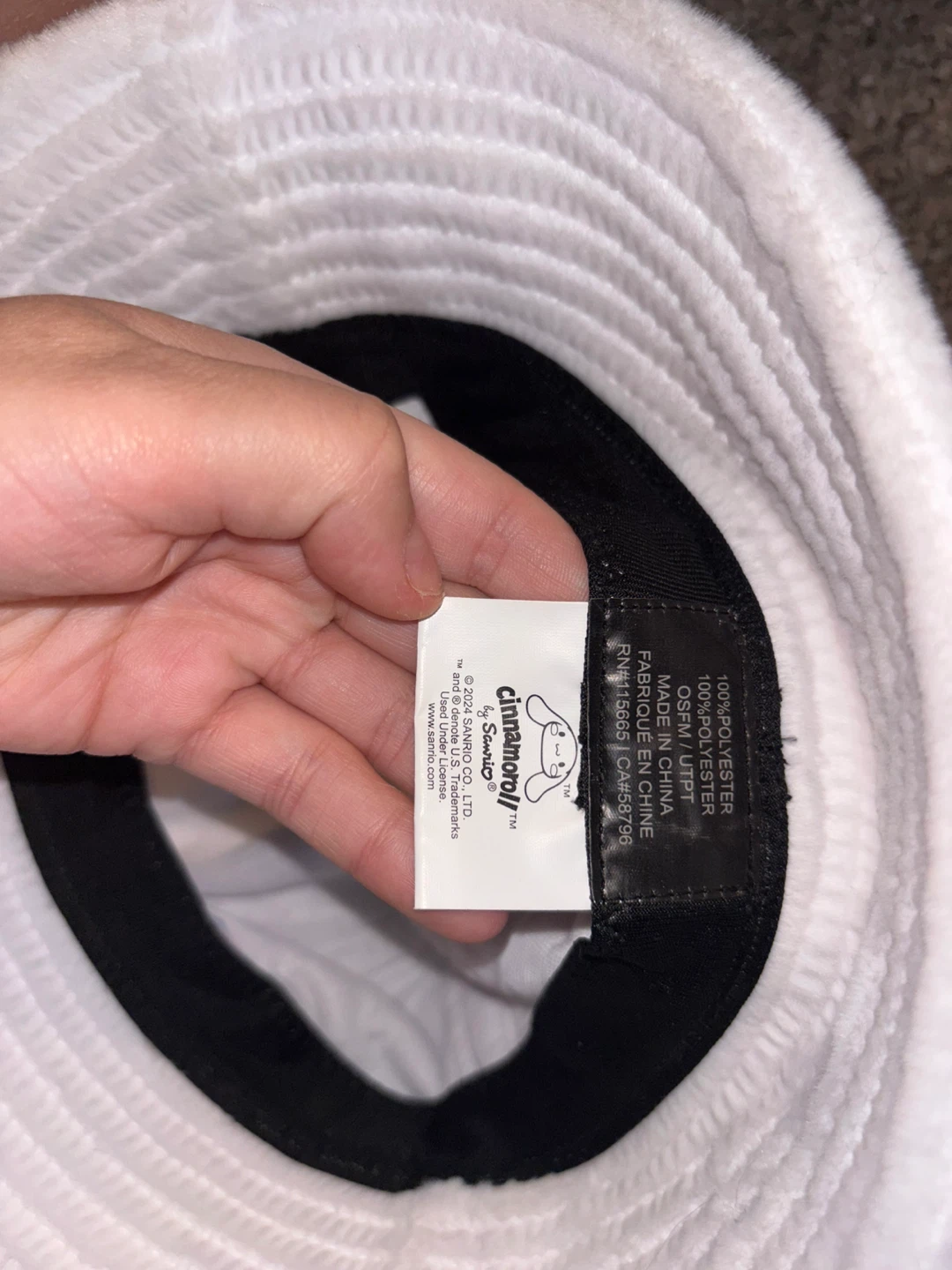 Cinnamoroll Plush Bucket Hat - photo 2