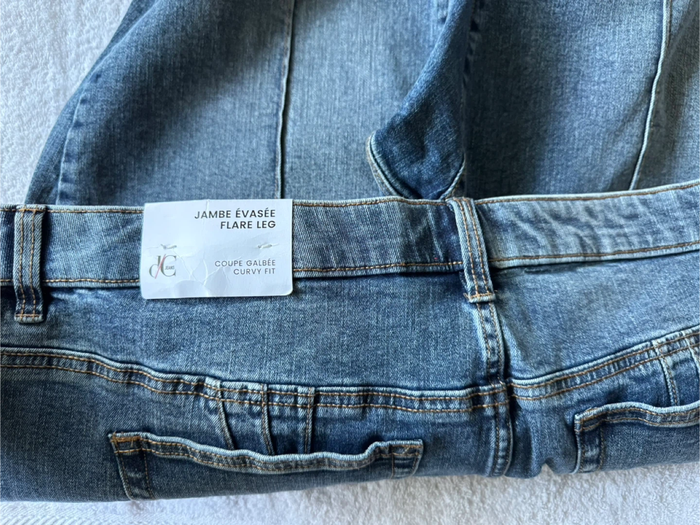DC Jeans Curvy Galbée Flare Leg Jeans Size 20 - photo 4