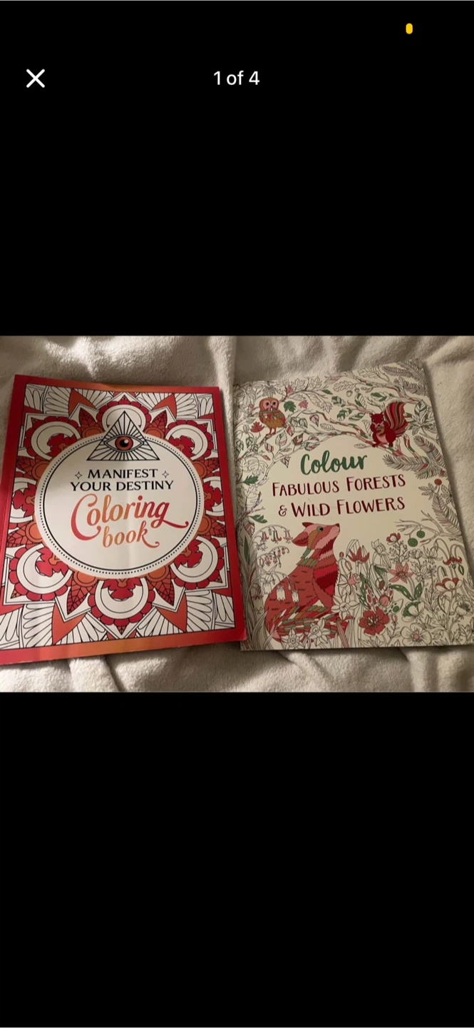 Manifest Your Destiny and Colouring Forests Coloring Books