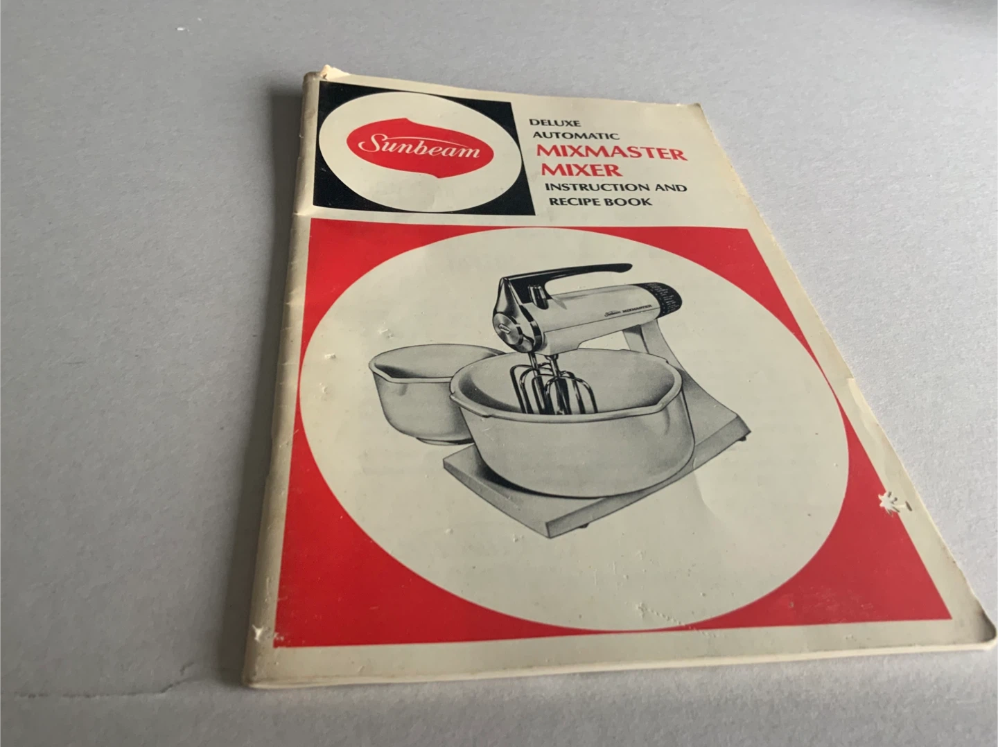 Sunbeam Mixmaster Instruction and Recipe Book