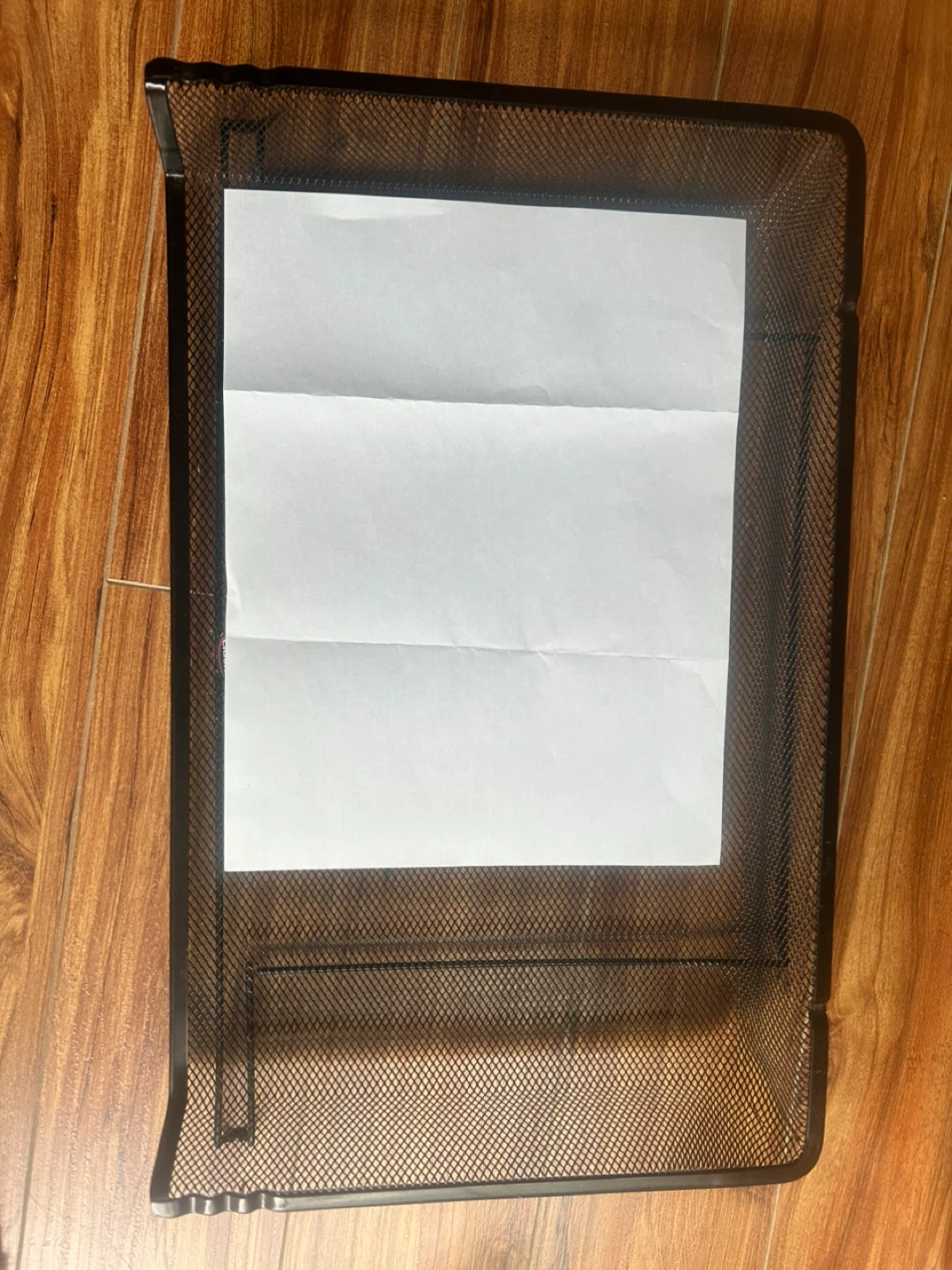 Black Mesh Letter/Document Tray