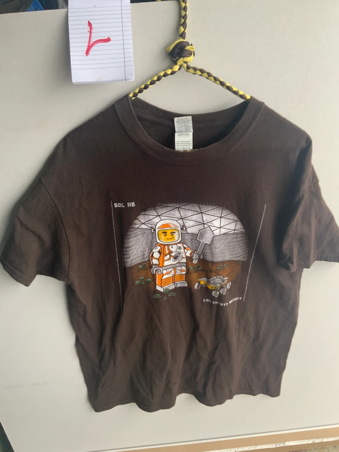 Brown Lego Astronaut T-Shirt