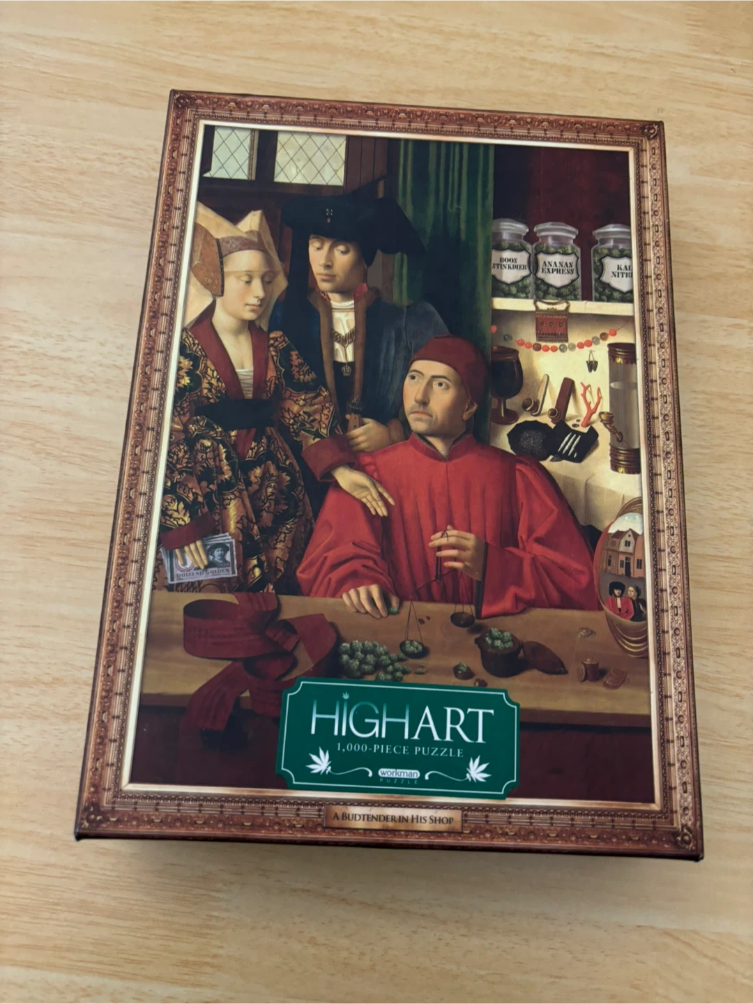 HIGHART A Budtender In His Shop 1000-Piece Puzzle