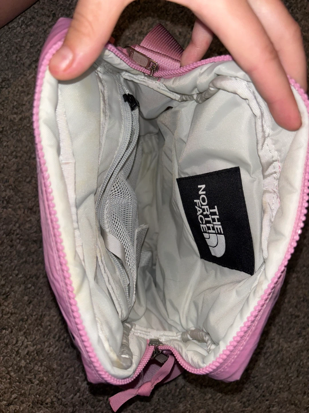 The North Face Pink Puffer Crossbody Bag - photo 2