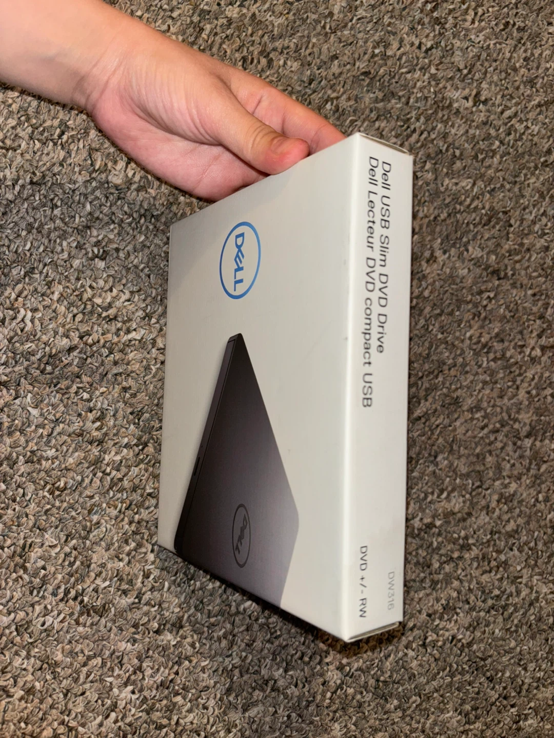 Dell USB Slim DVD Drive DW316 External Optical Drive