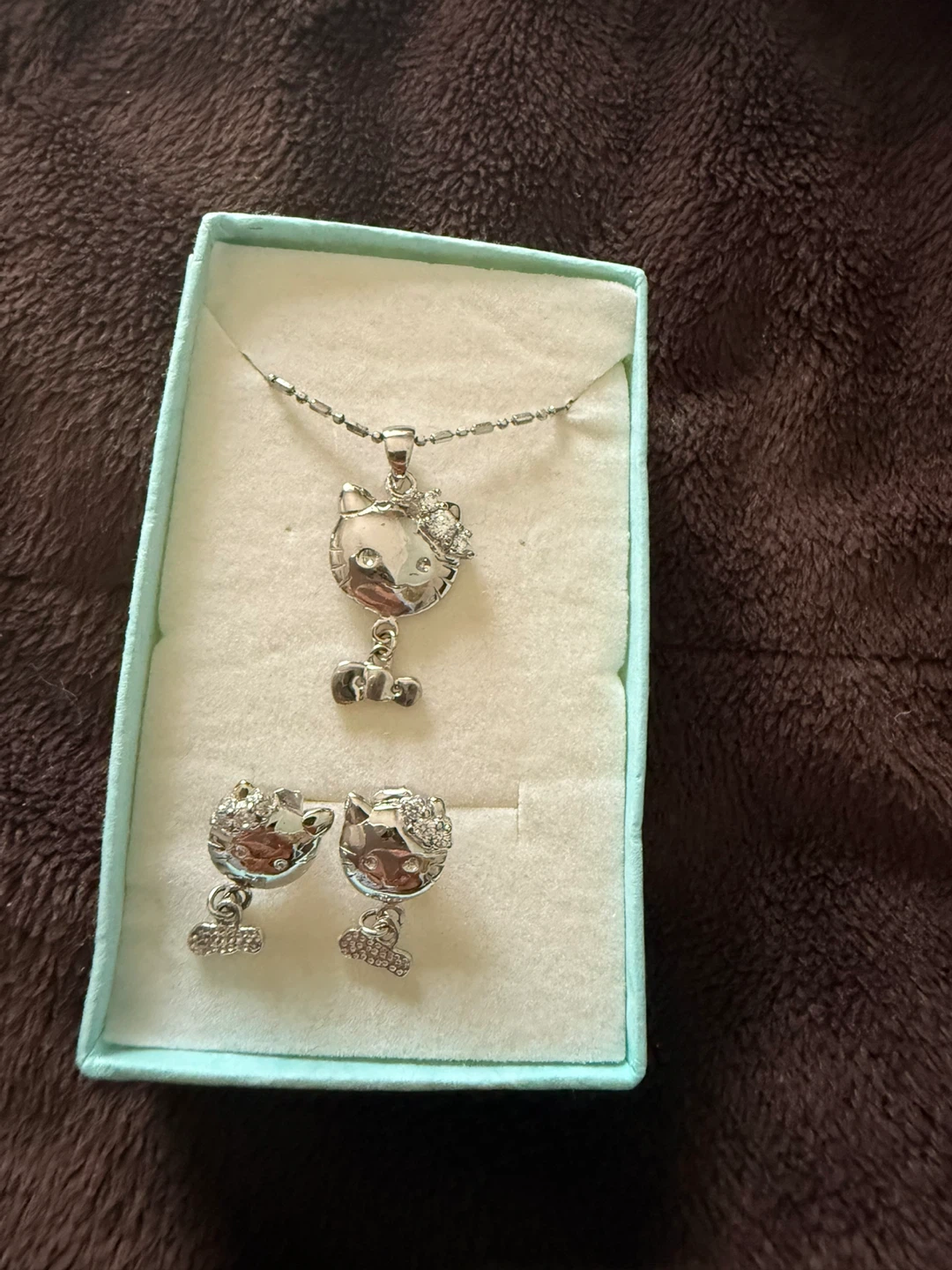 Hello Kitty Necklace and Earring Set - photo 2