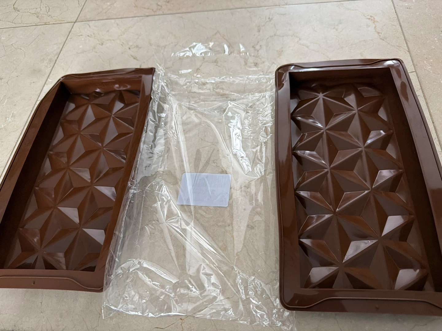 Deep chocolate silicone molds