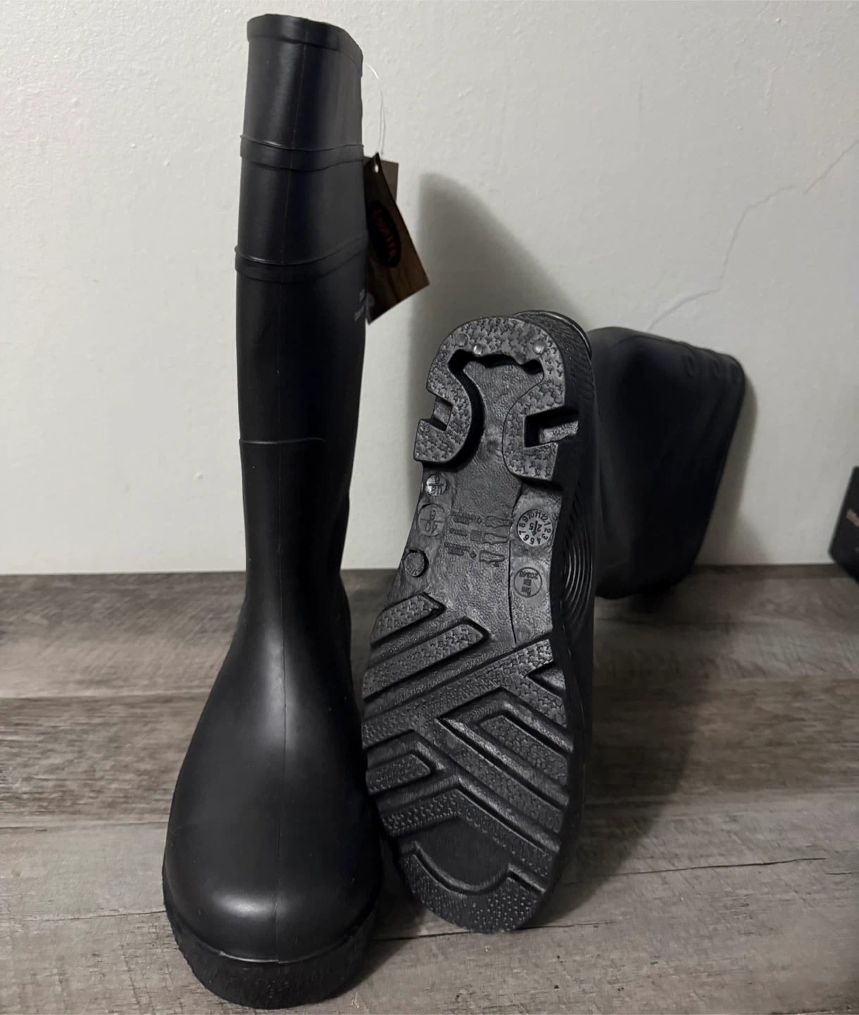 Pioneer Black Steal Toe Rubber Boots - photo 2