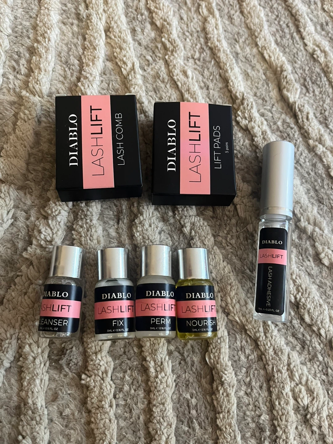 Diablo cosmetics LashLift Kit